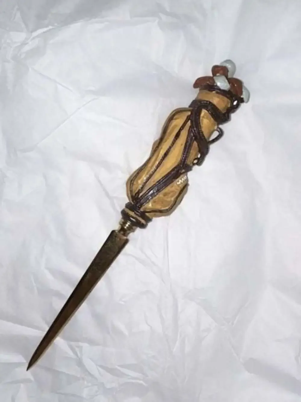Vintage Golf Letter Opener.